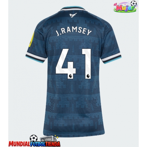 Camiseta Newcastle United Jacob Ramsey #41 Segunda Equipación Replica 2026-27 para mujer mangas cortas